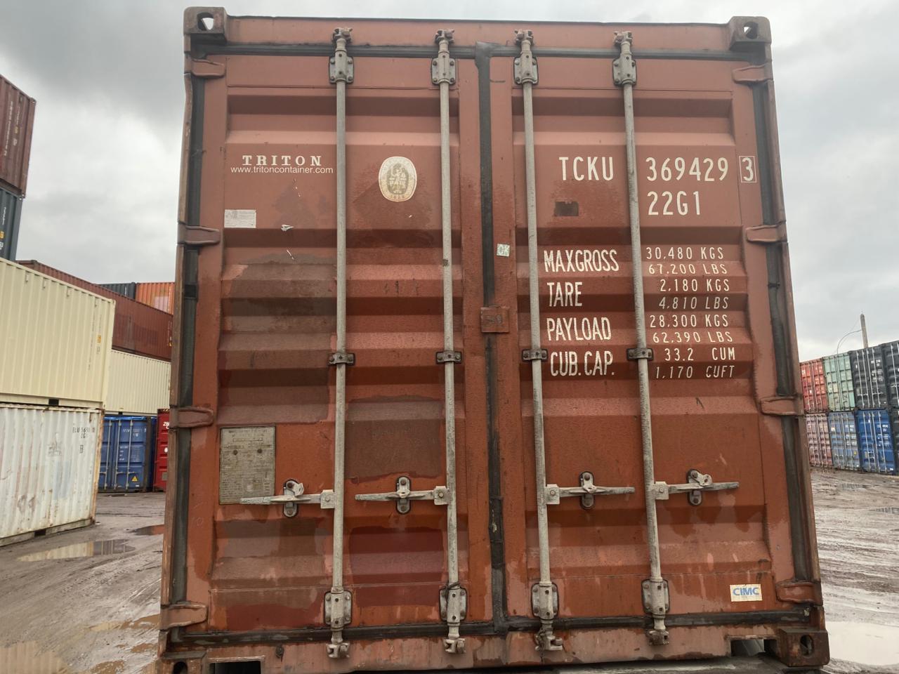 Морской контейнер TCKU3694293
