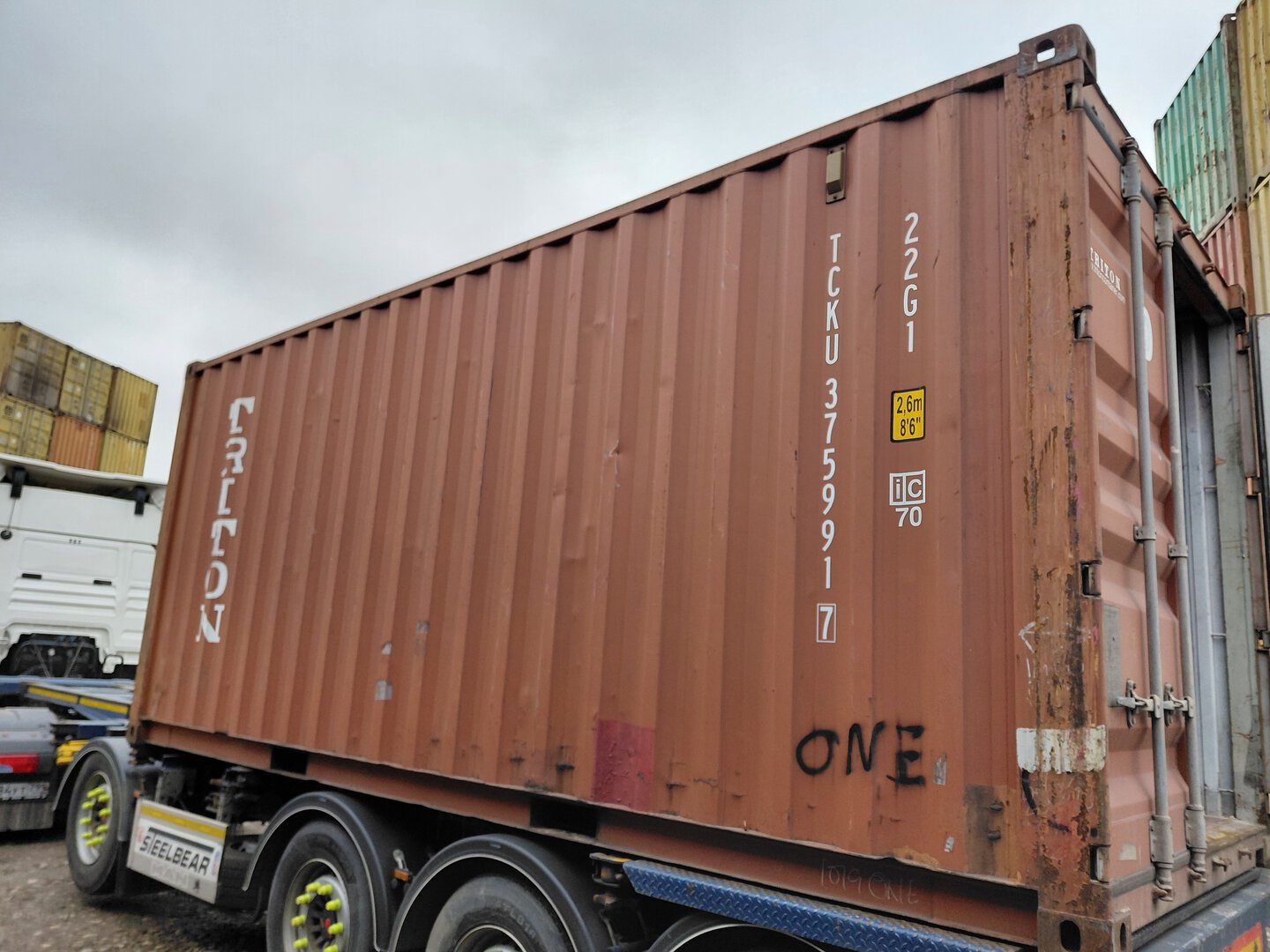 Морской контейнер TCKU3759917