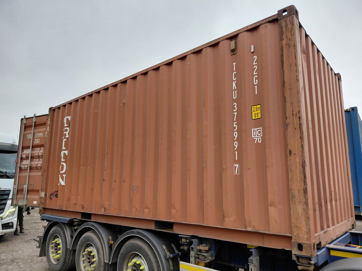 Морской контейнер TCKU3759917