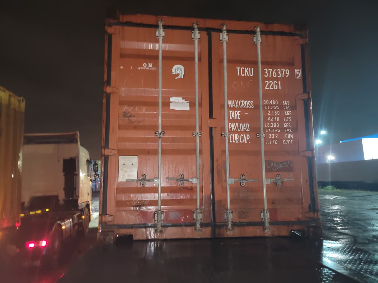 Морской контейнер TCKU3763795