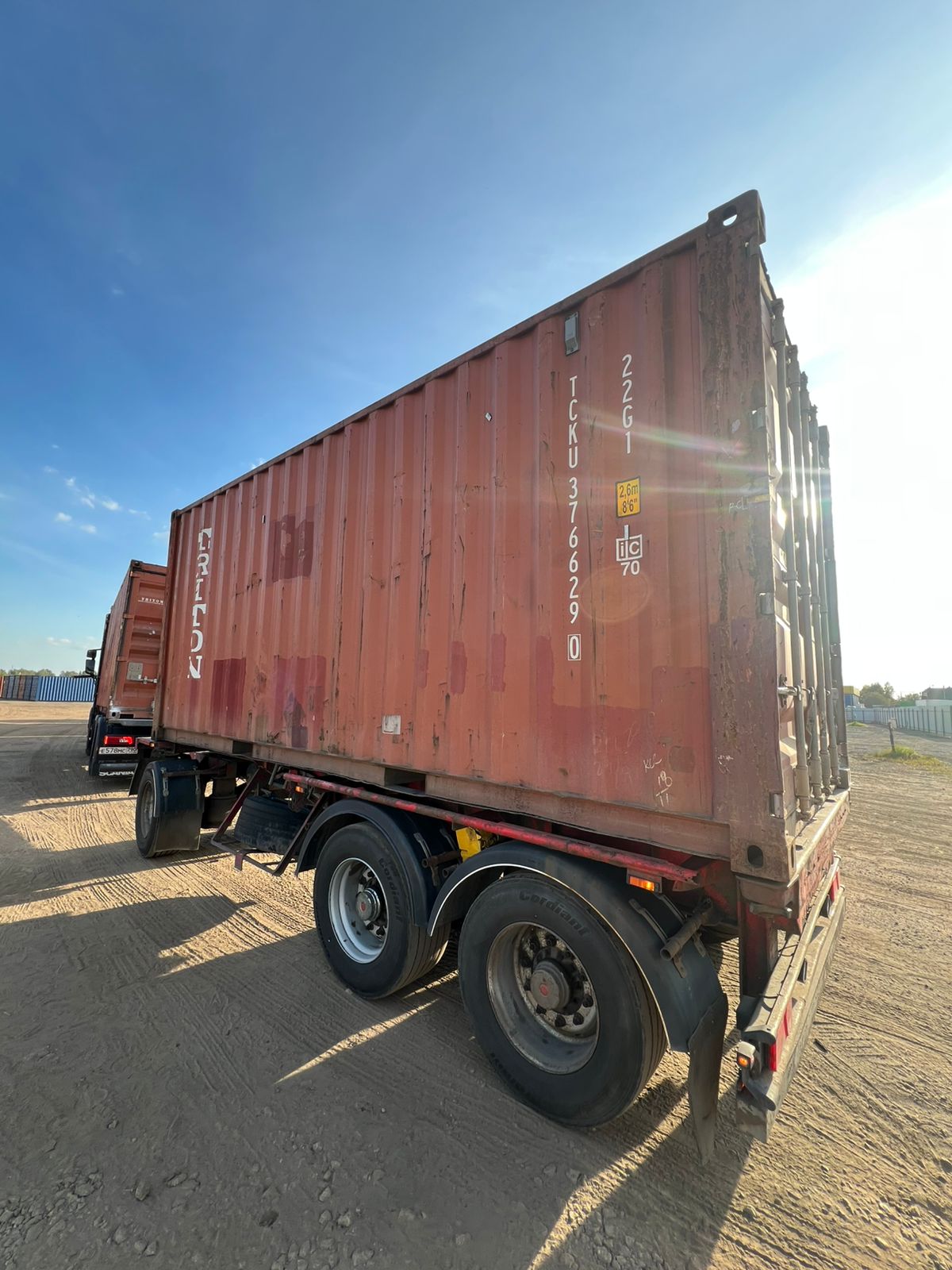 Морской контейнер TCKU3766290