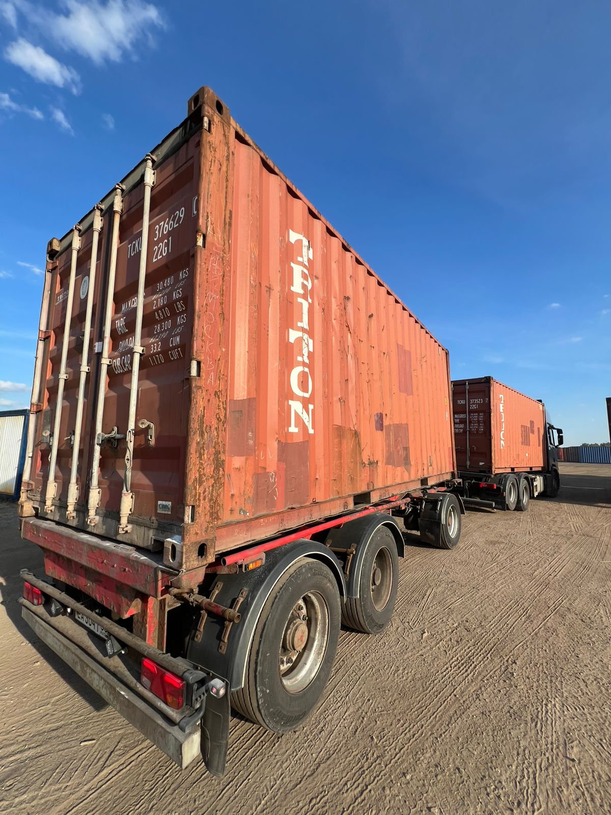 Морской контейнер TCKU3766290