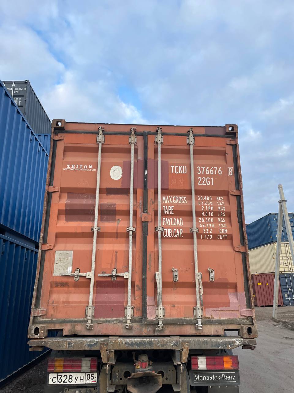 Морской контейнер TCKU3766768