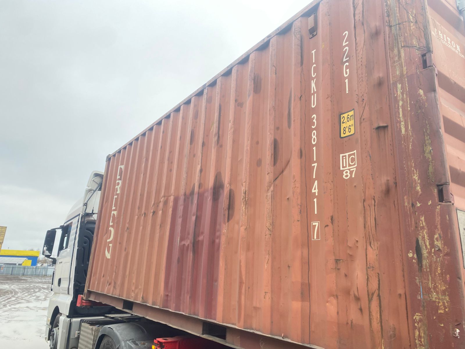 Морской контейнер TCKU3817417