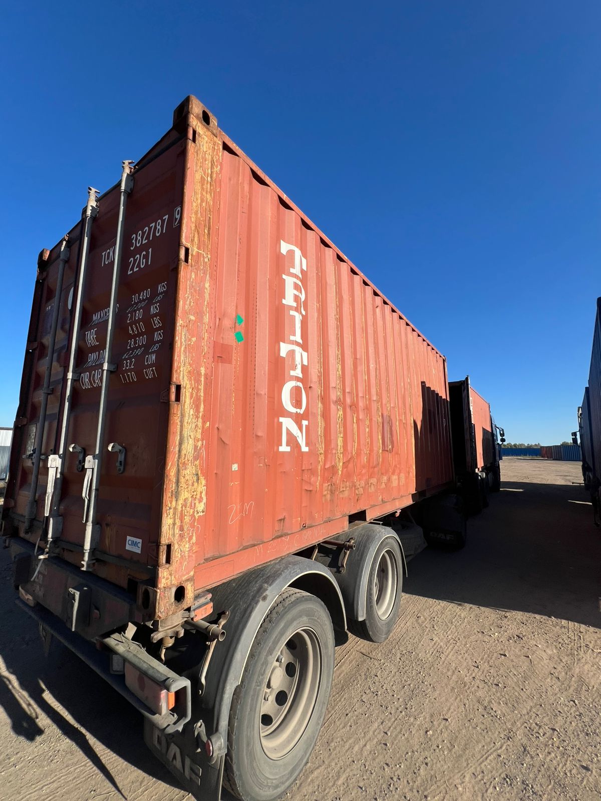 Морской контейнер TCKU3827879