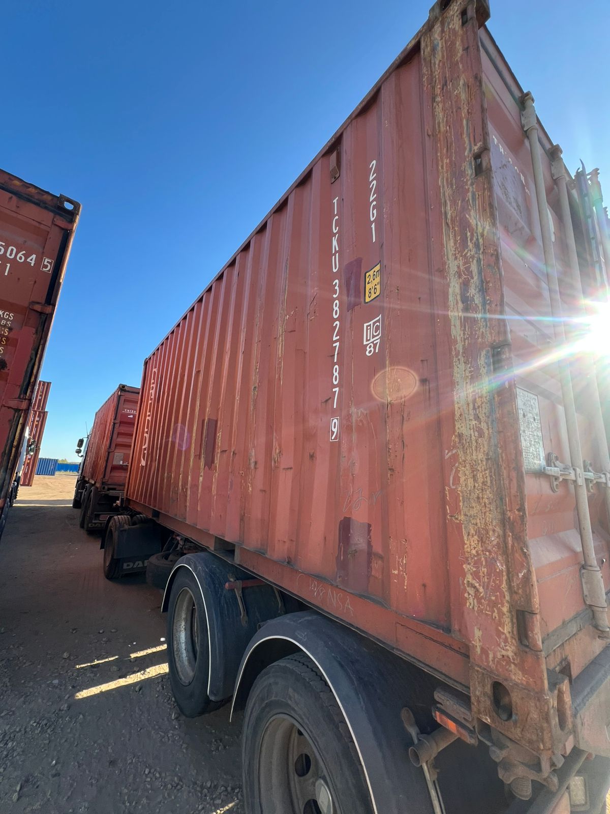 Морской контейнер TCKU3827879