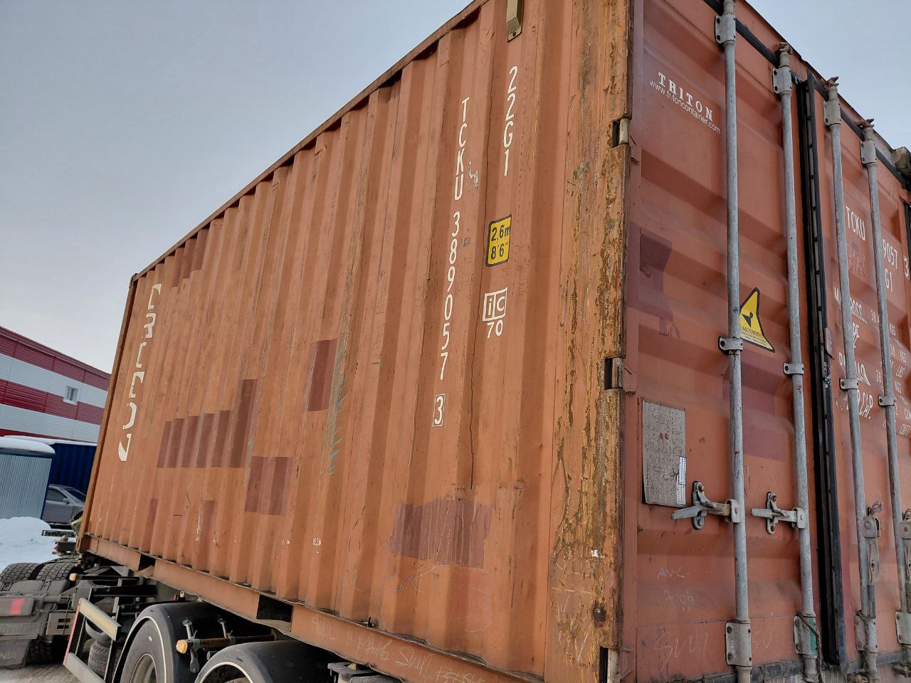 Морской контейнер TCKU3890573
