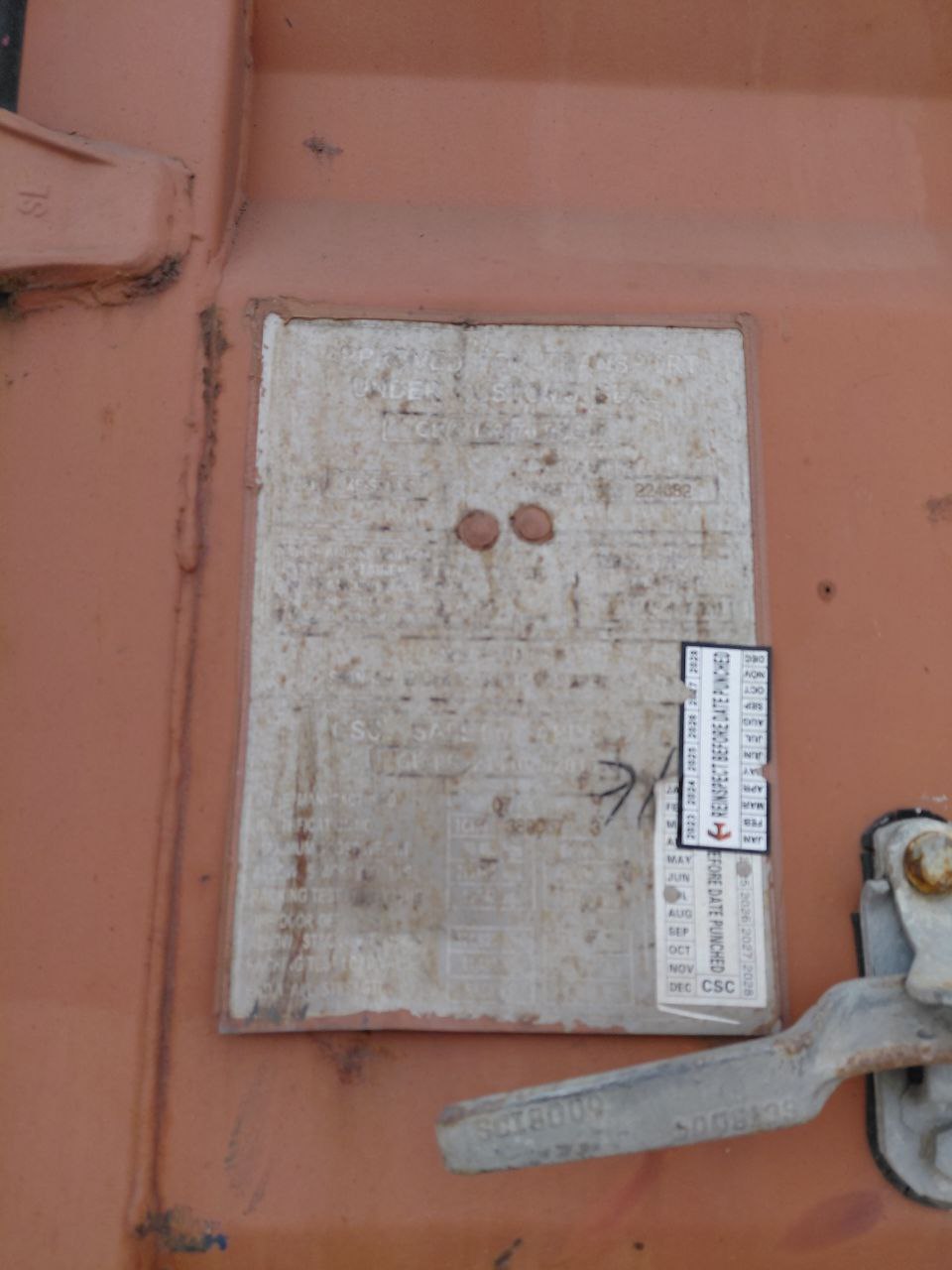 Морской контейнер TCKU3890573