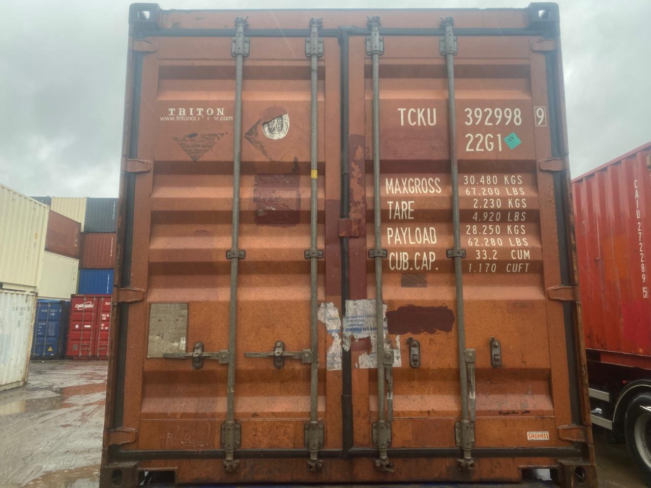 Морской контейнер TCKU3929989