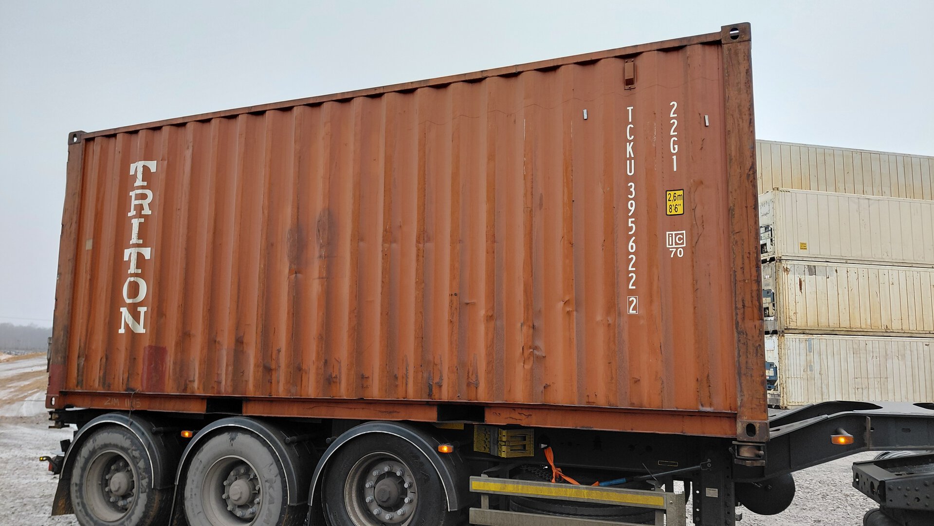 Морской контейнер TCKU3956222