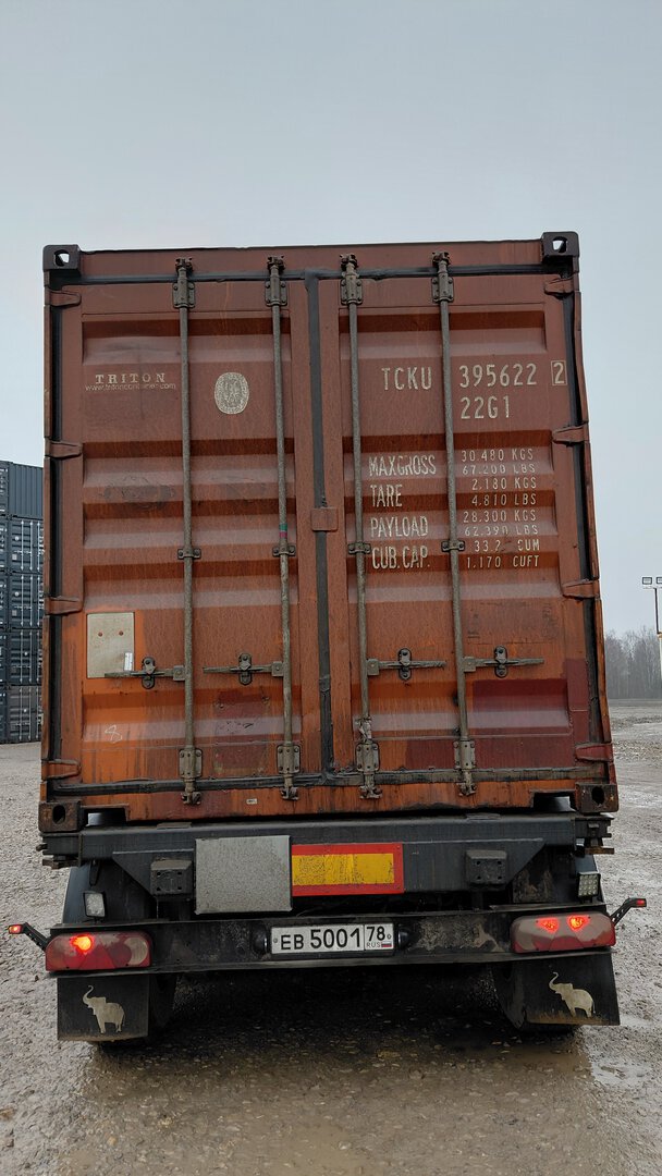 Морской контейнер TCKU3956222