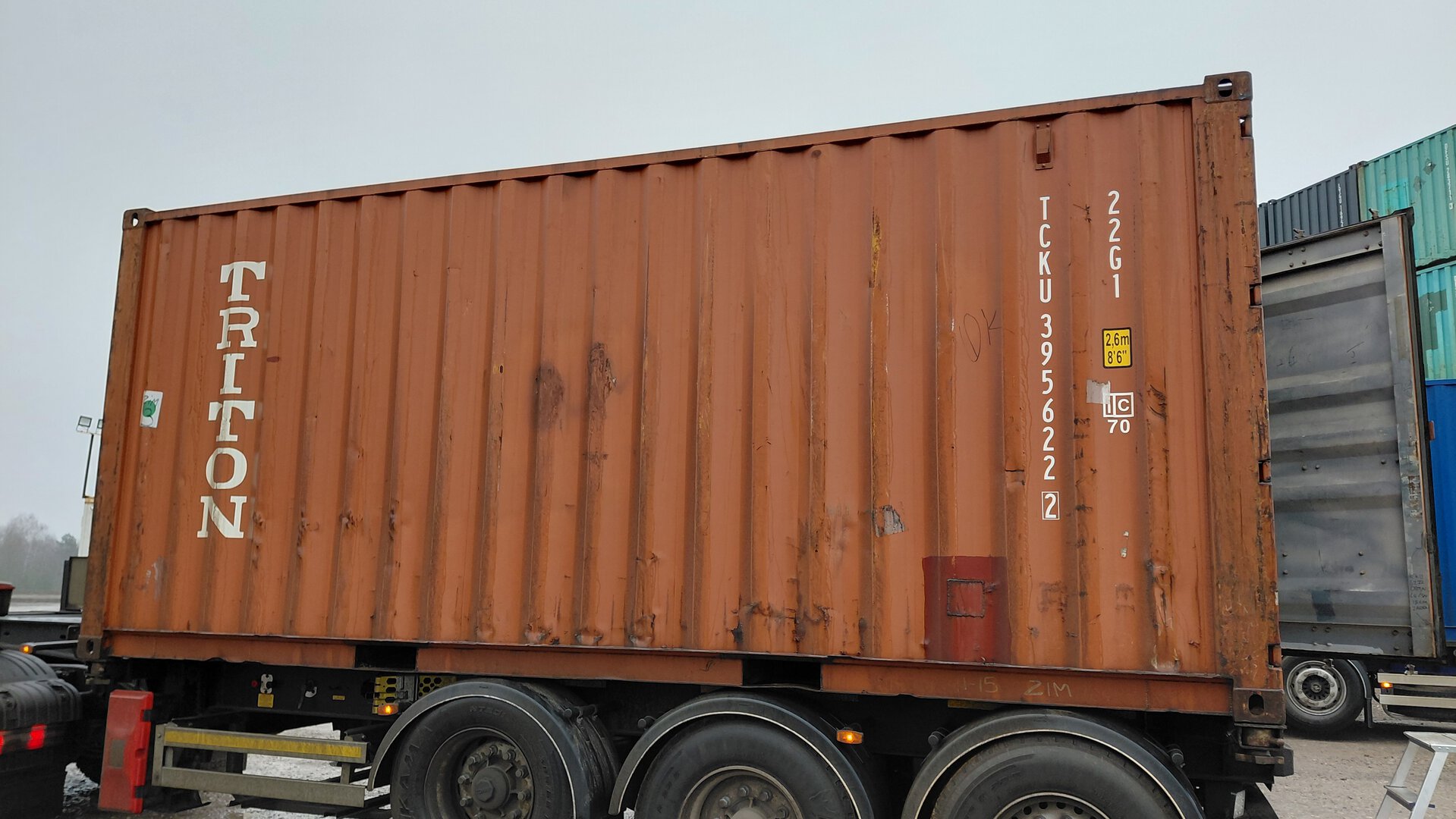 Морской контейнер TCKU3956222