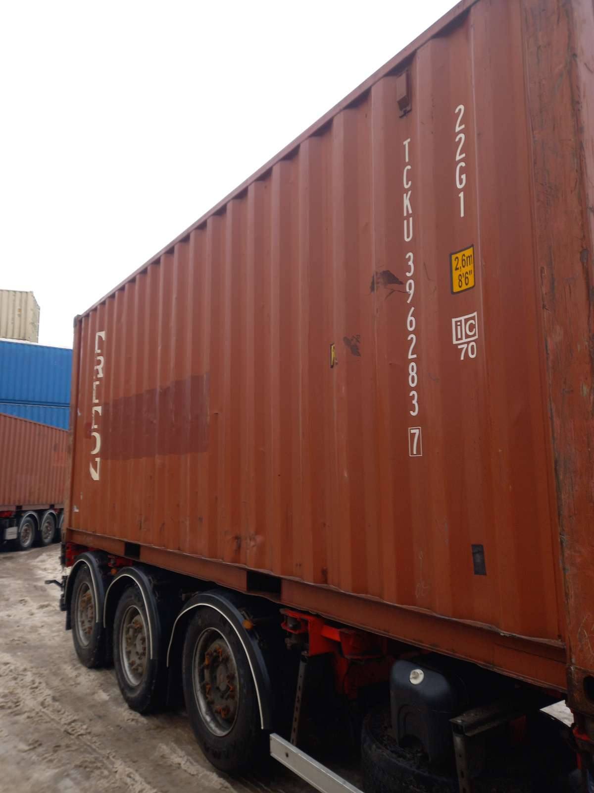 Морской контейнер TCKU3962837