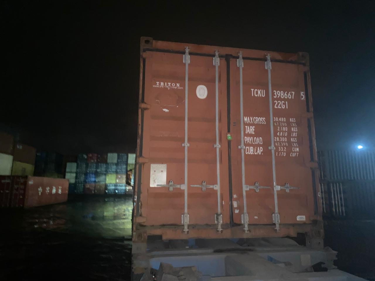 Морской контейнер TCKU3986675