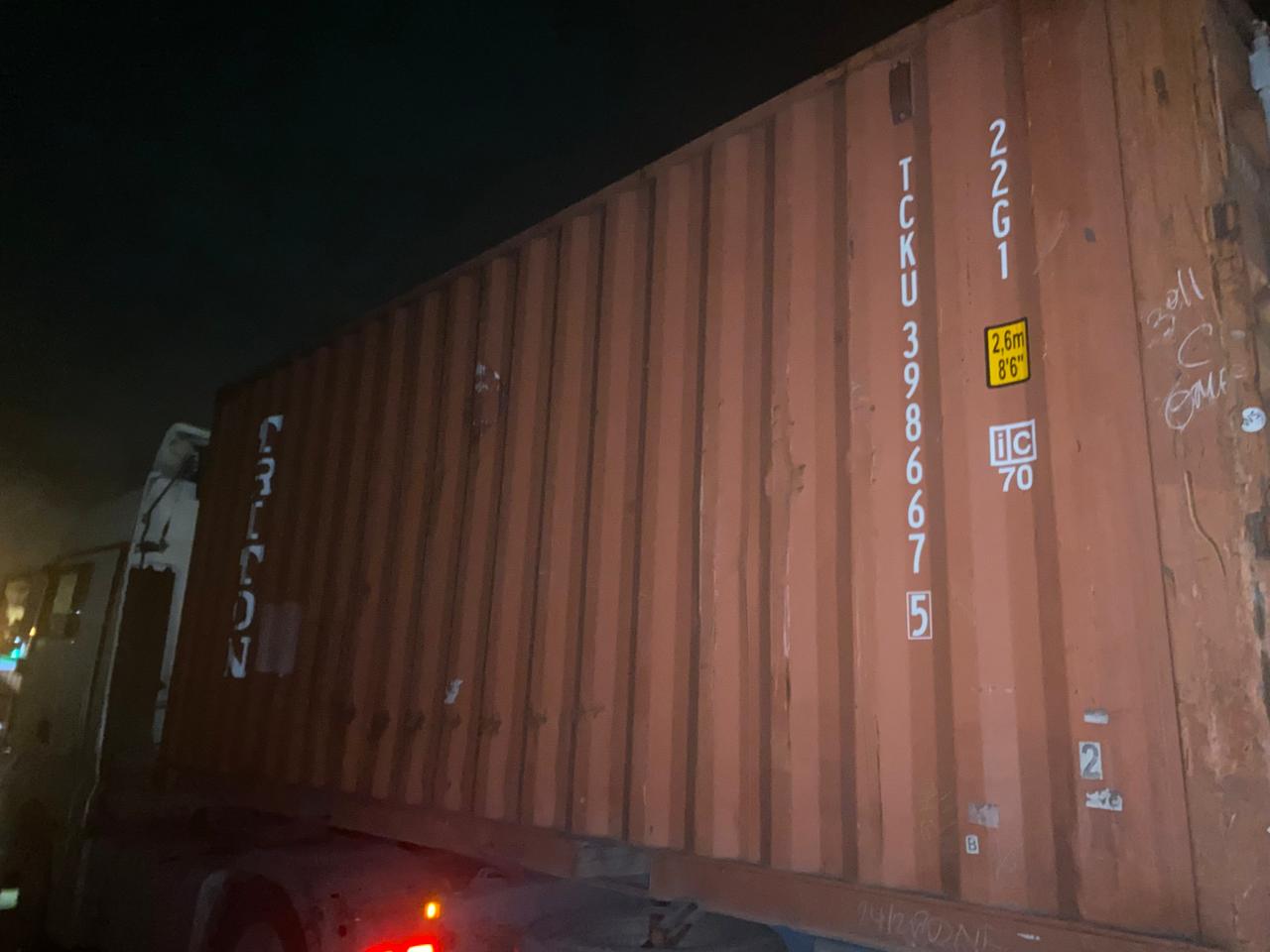 Морской контейнер TCKU3986675