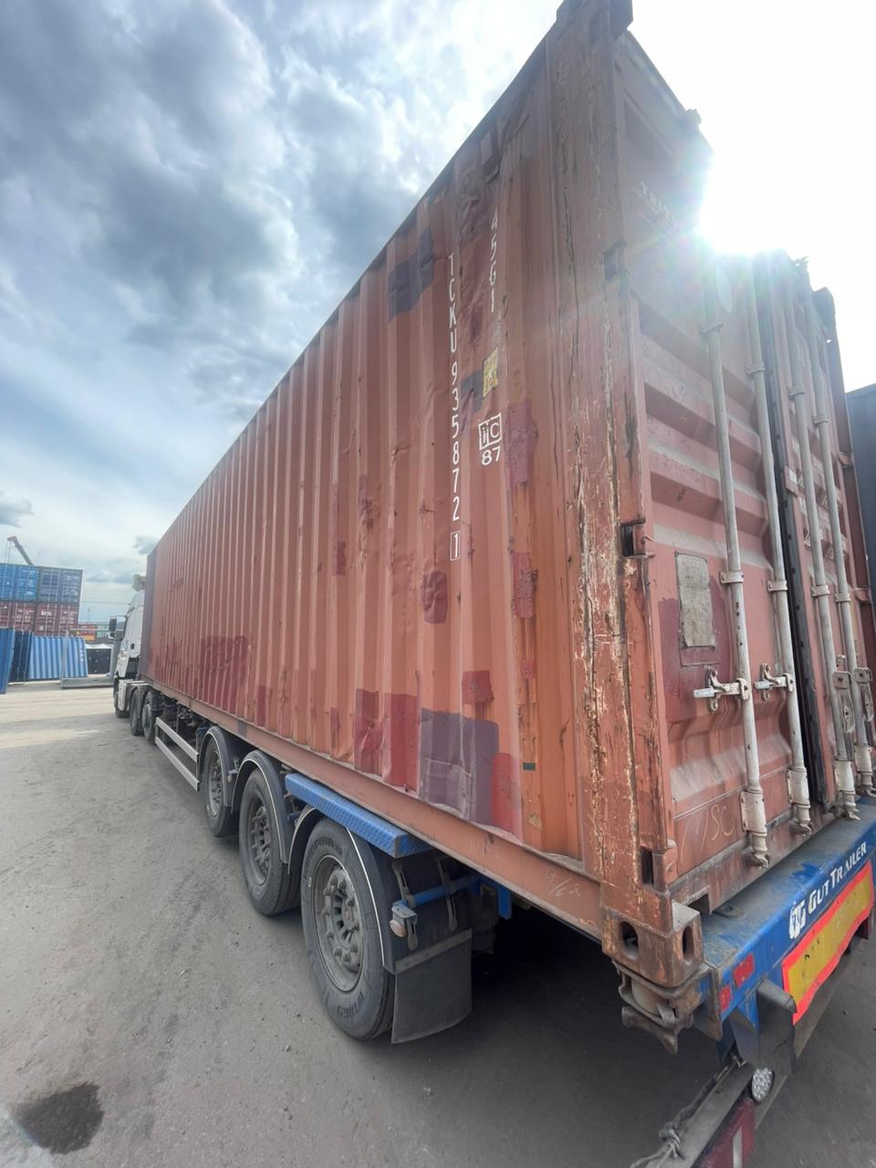 Морской контейнер TCKU9358721