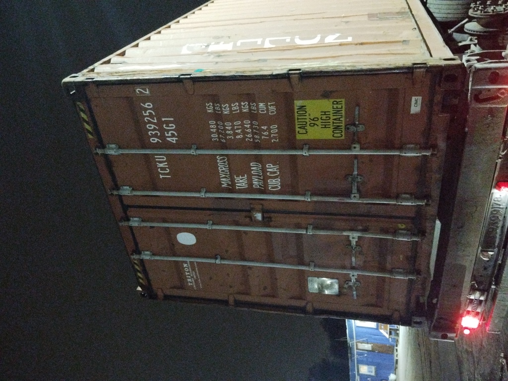 Морской контейнер TCKU9392562