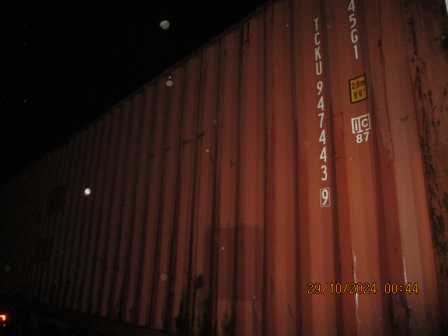 Морской контейнер TCKU9474439