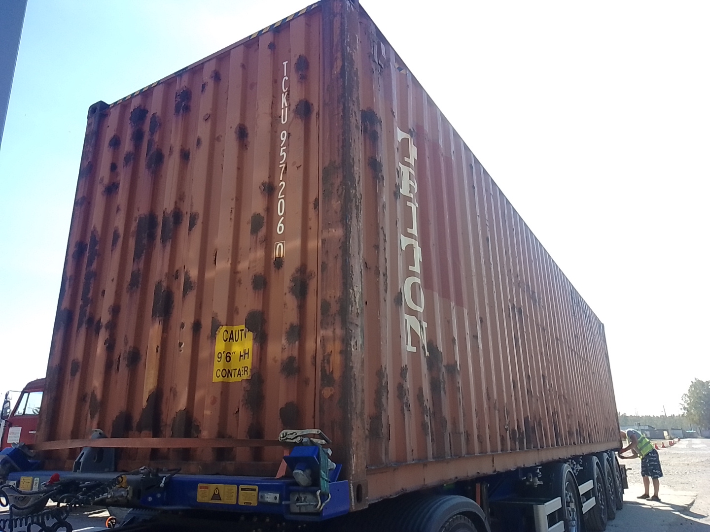 Морской контейнер TCKU9572060