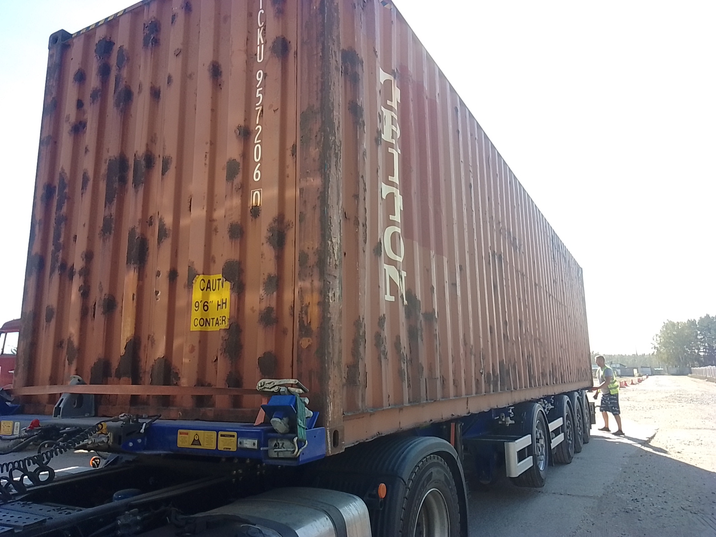 Морской контейнер TCKU9572060