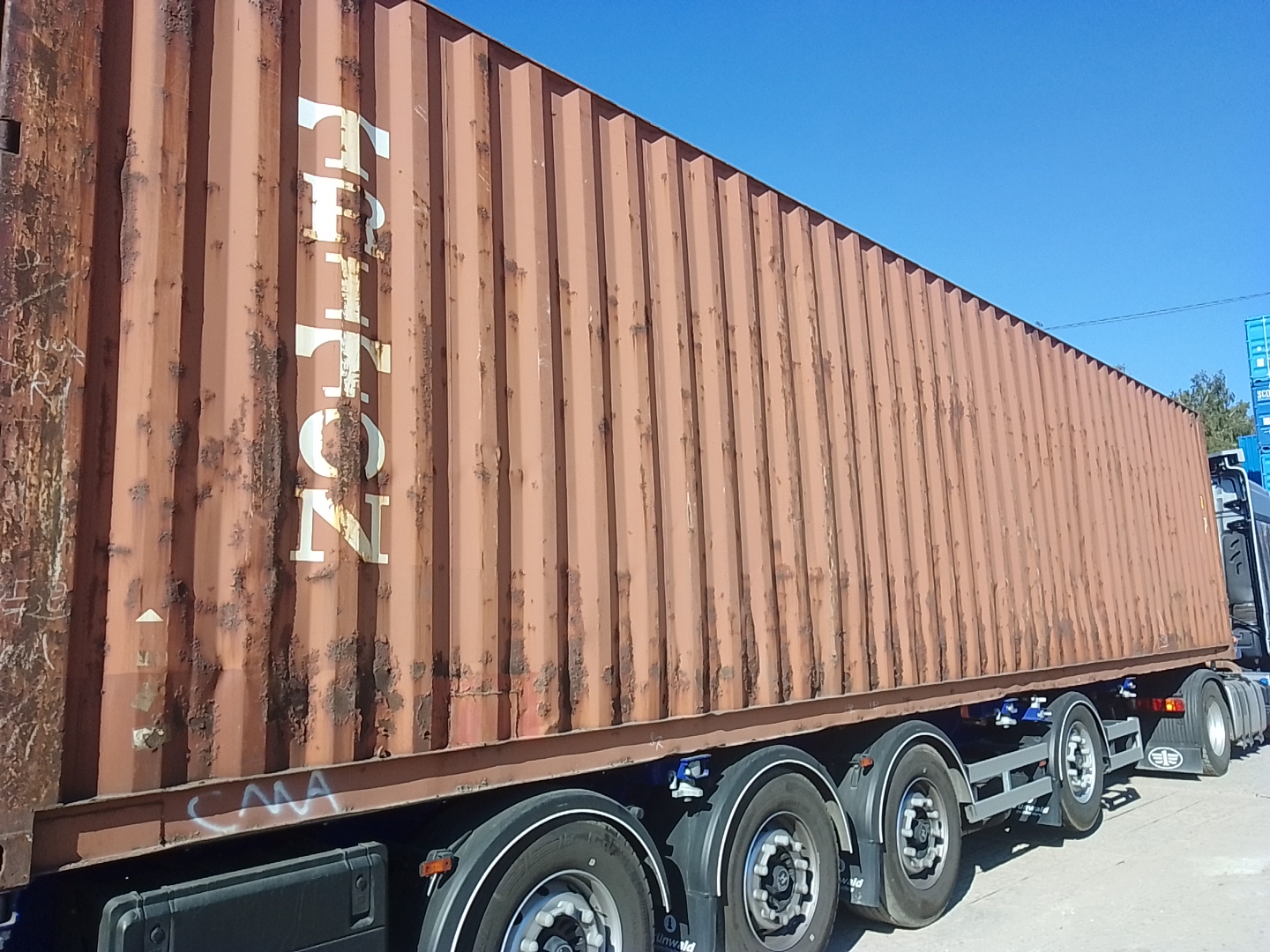 Морской контейнер TCKU9572060