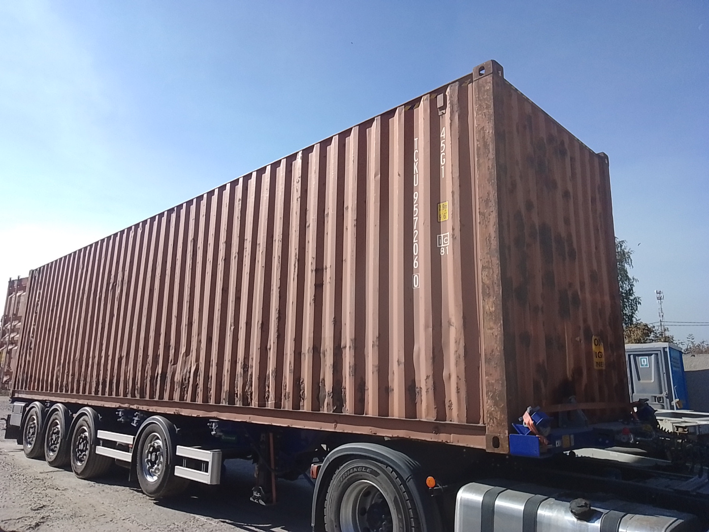 Морской контейнер TCKU9572060