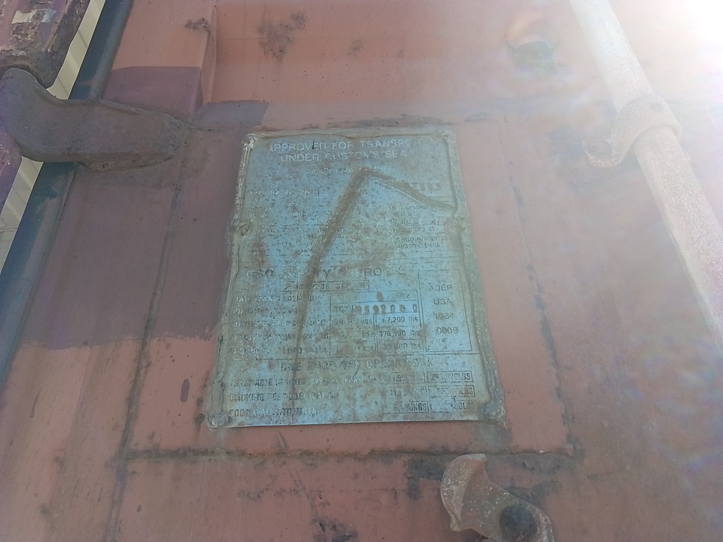 Морской контейнер TCKU9572060