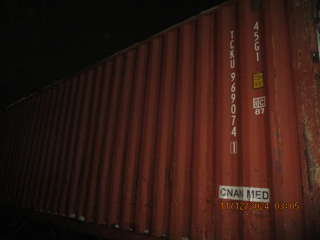 Морской контейнер TCKU9690741