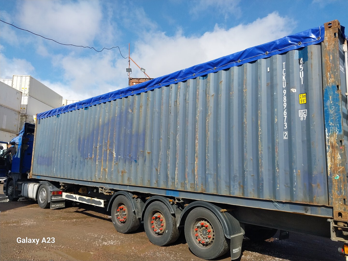 Морской контейнер TCKU9896732