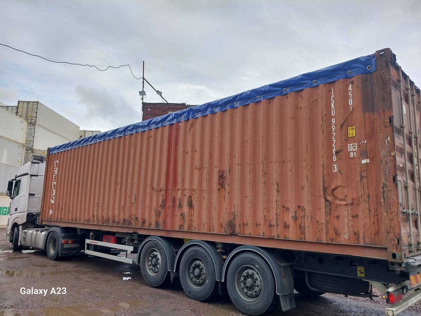 Морской контейнер TCKU9922683