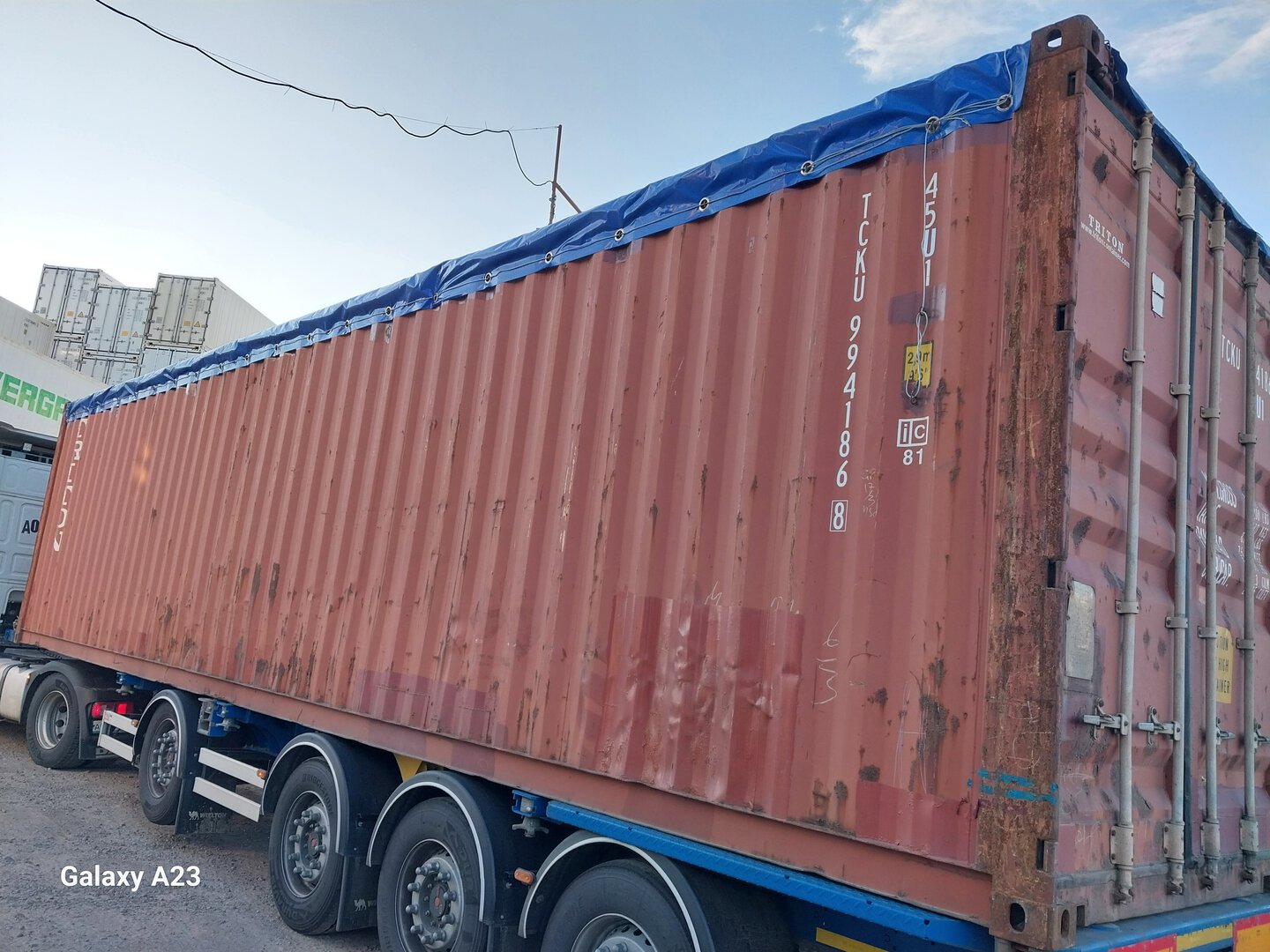 Морской контейнер TCKU9941868