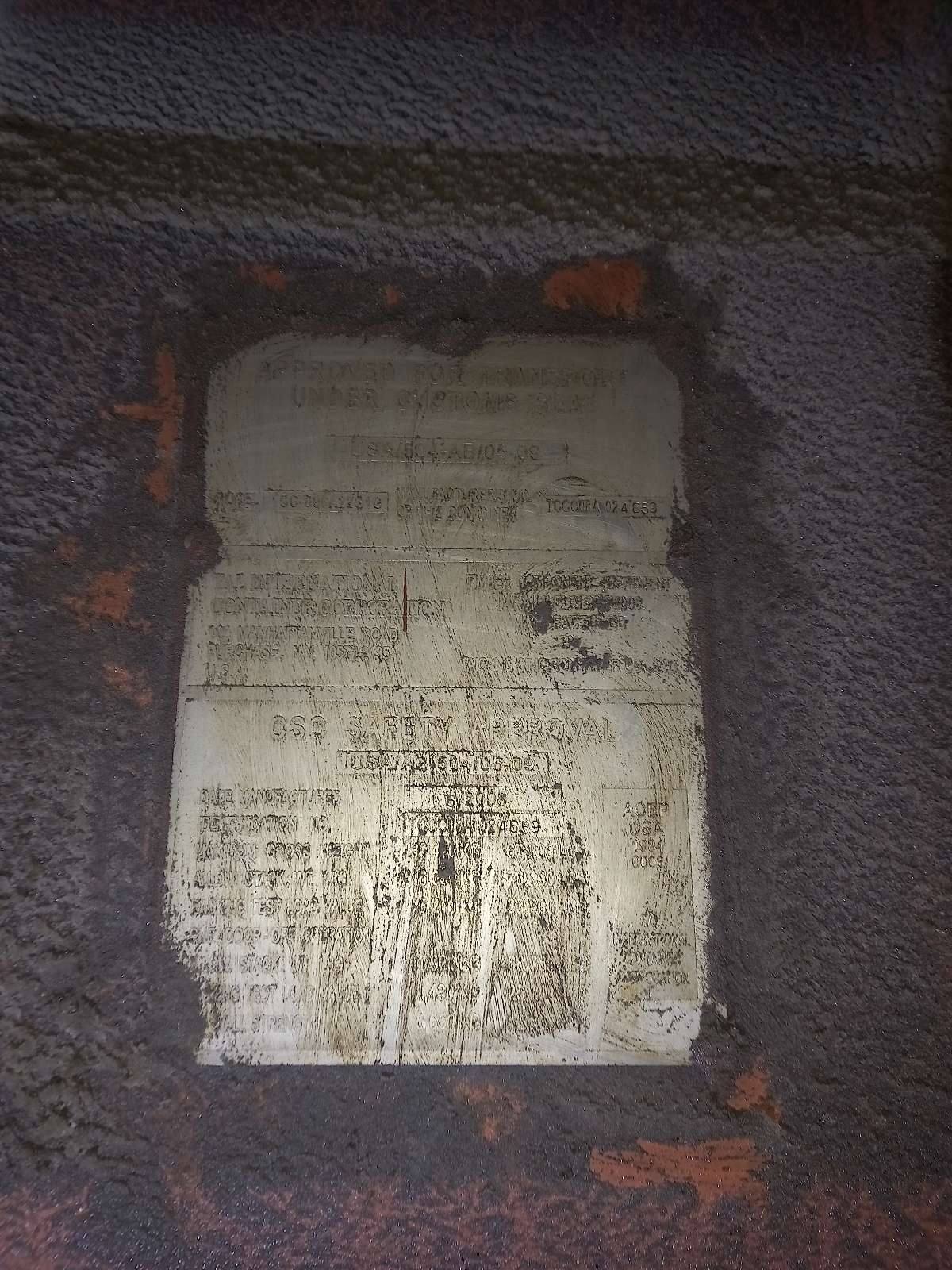 Морской контейнер TCLU2008586