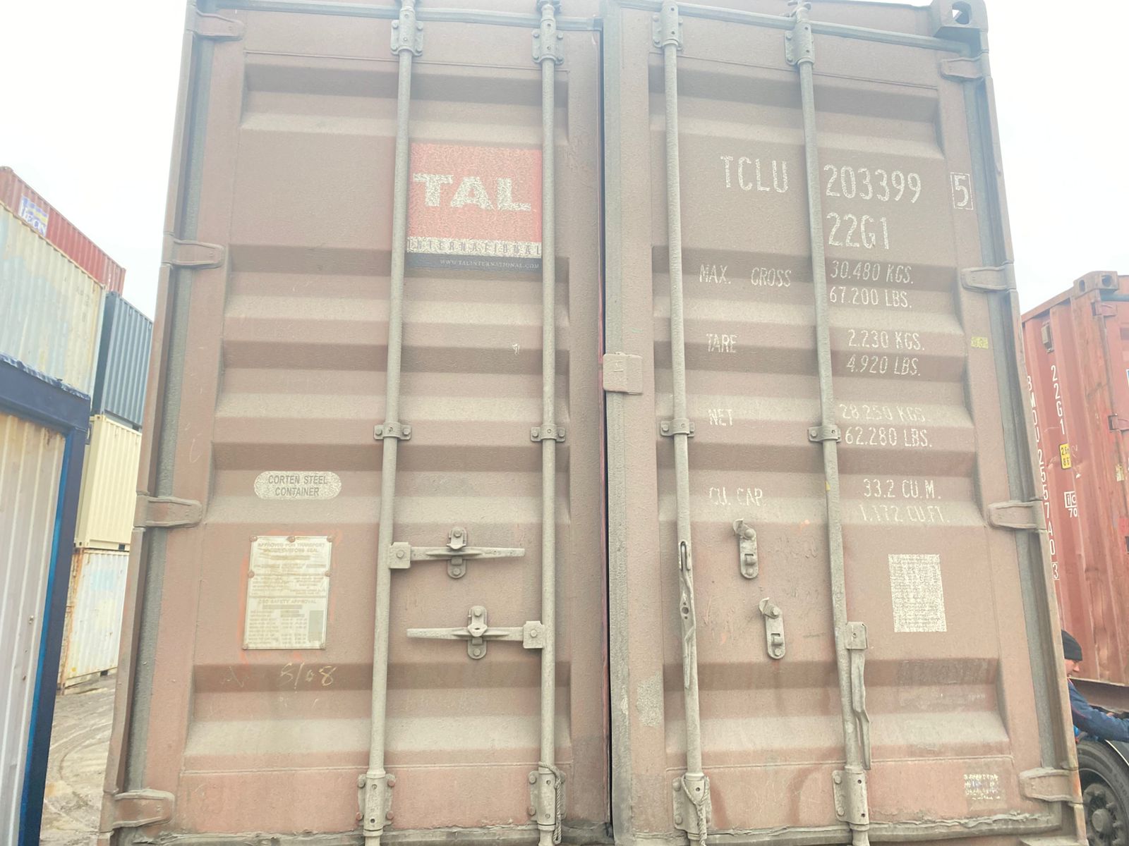 Морской контейнер TCLU2033995