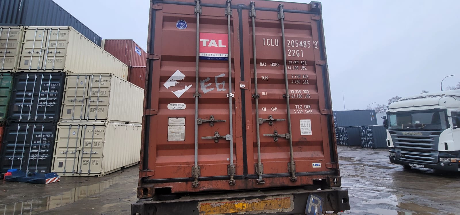 Морской контейнер TCLU2054853