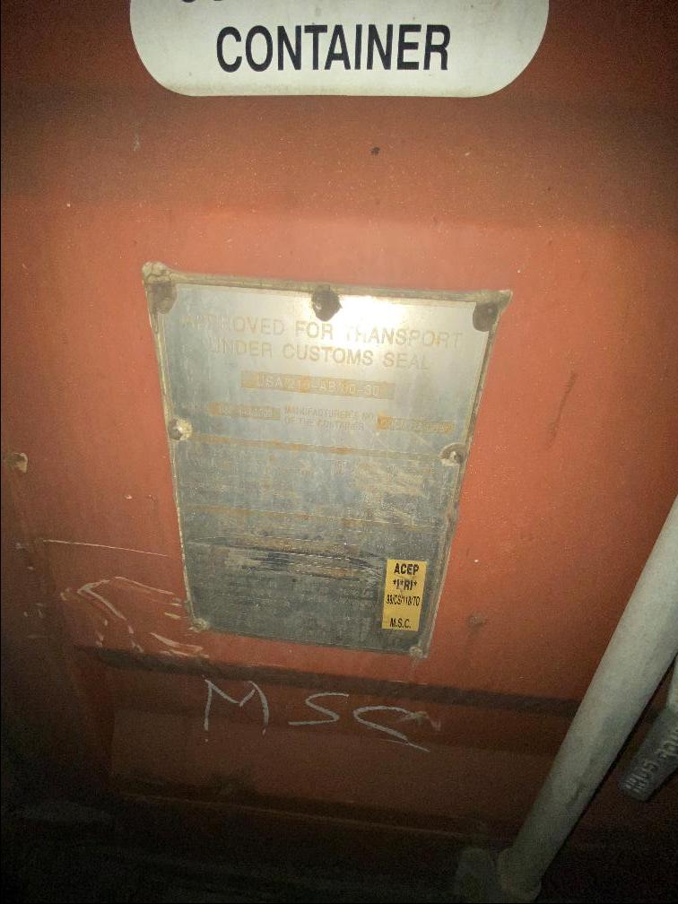 Морской контейнер TCLU2055464