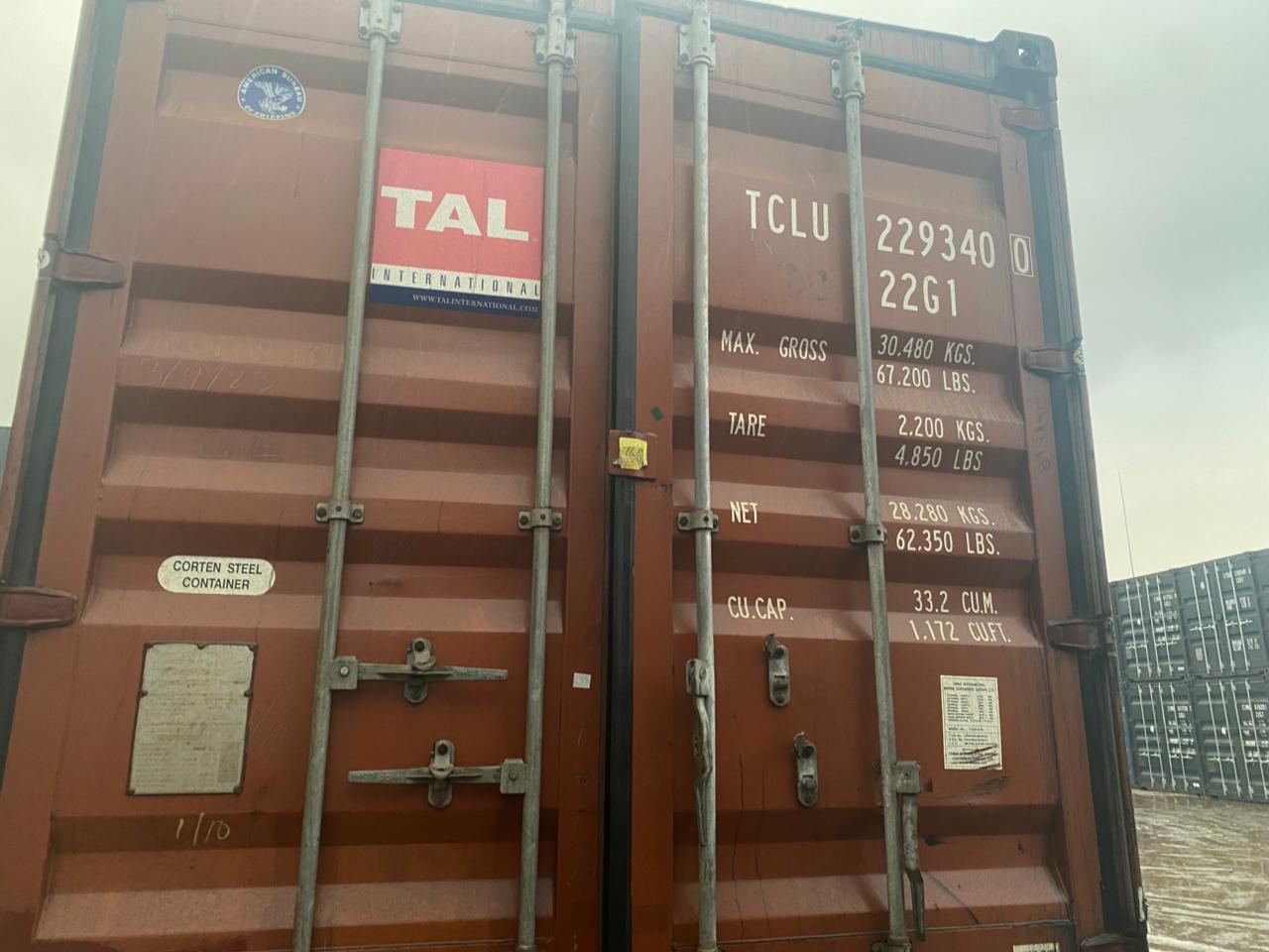 Морской контейнер TCLU2293400