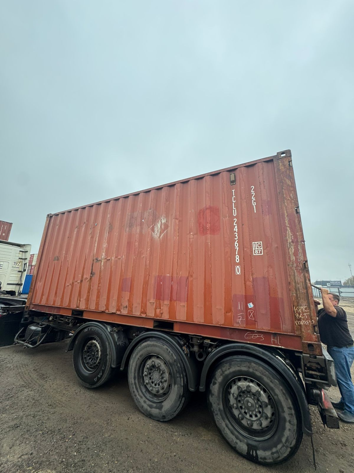 Морской контейнер TCLU2436780