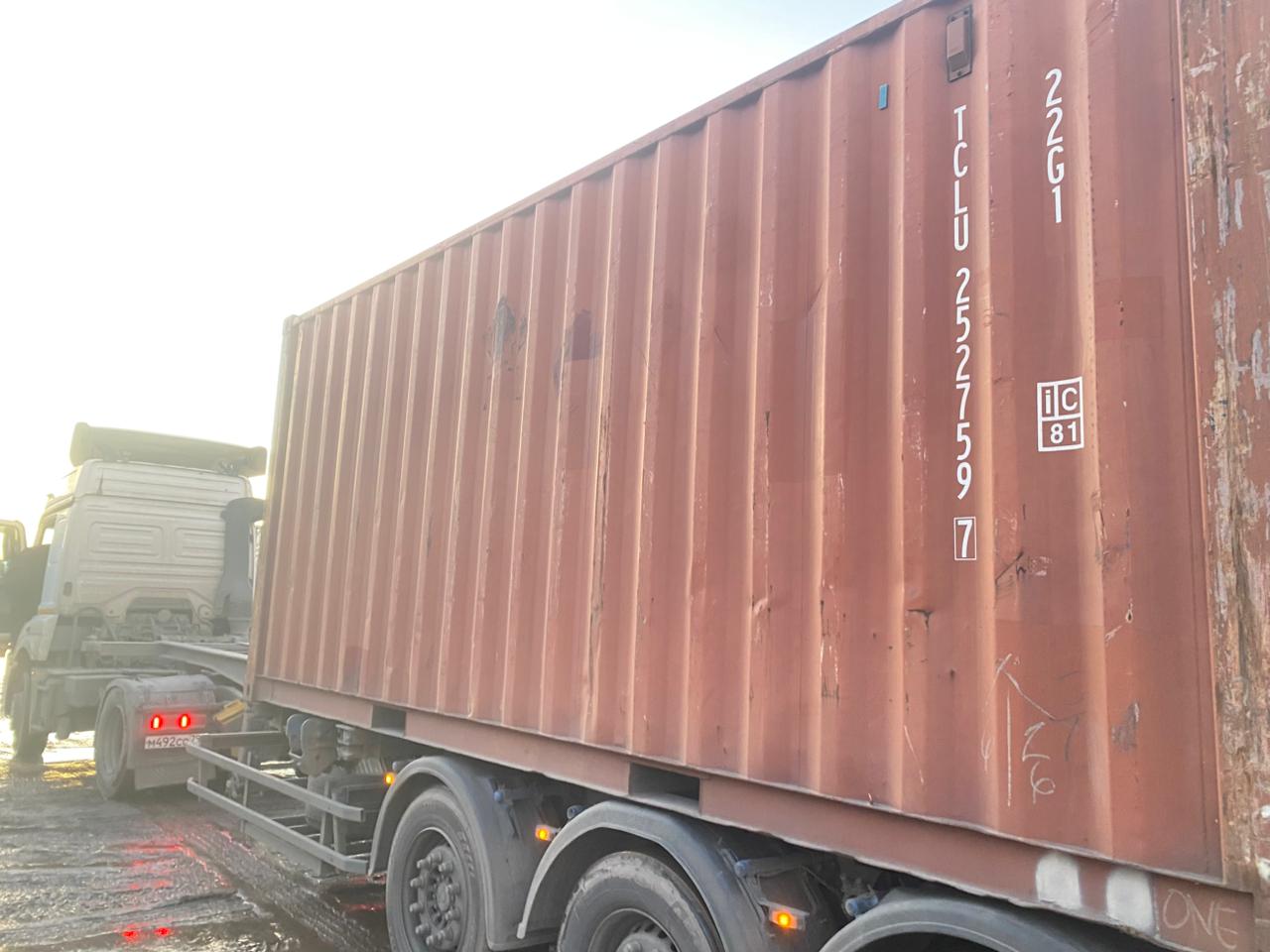 Морской контейнер TCLU2527597