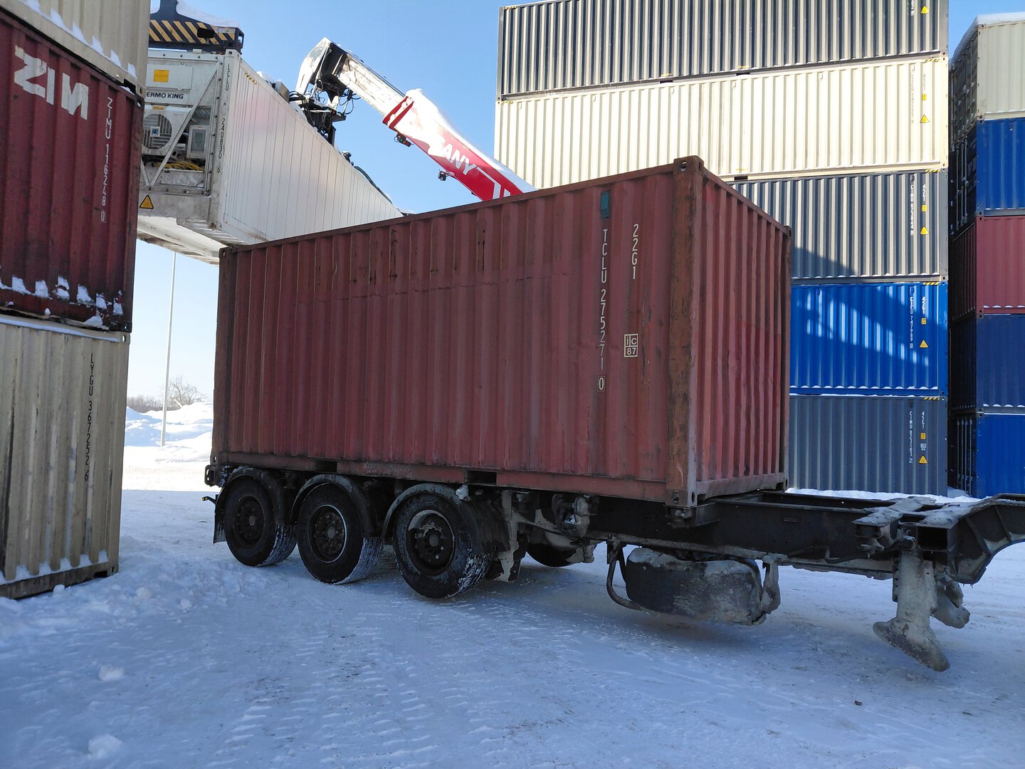 Морской контейнер TCLU2752710