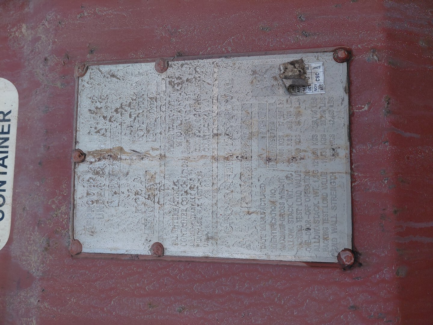 Морской контейнер TCLU2752710