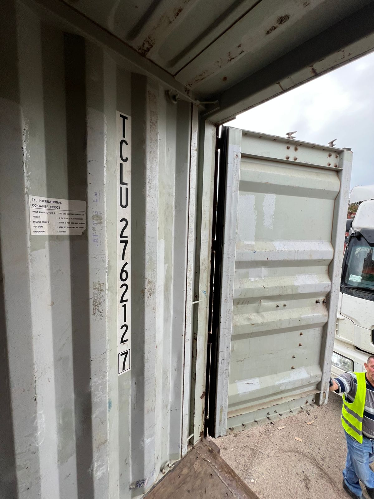 Морской контейнер TCLU2762127