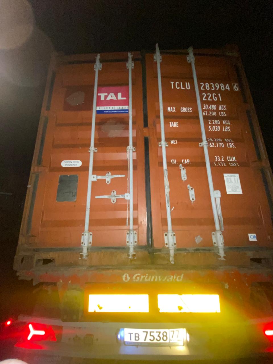 Морской контейнер TCLU2839846