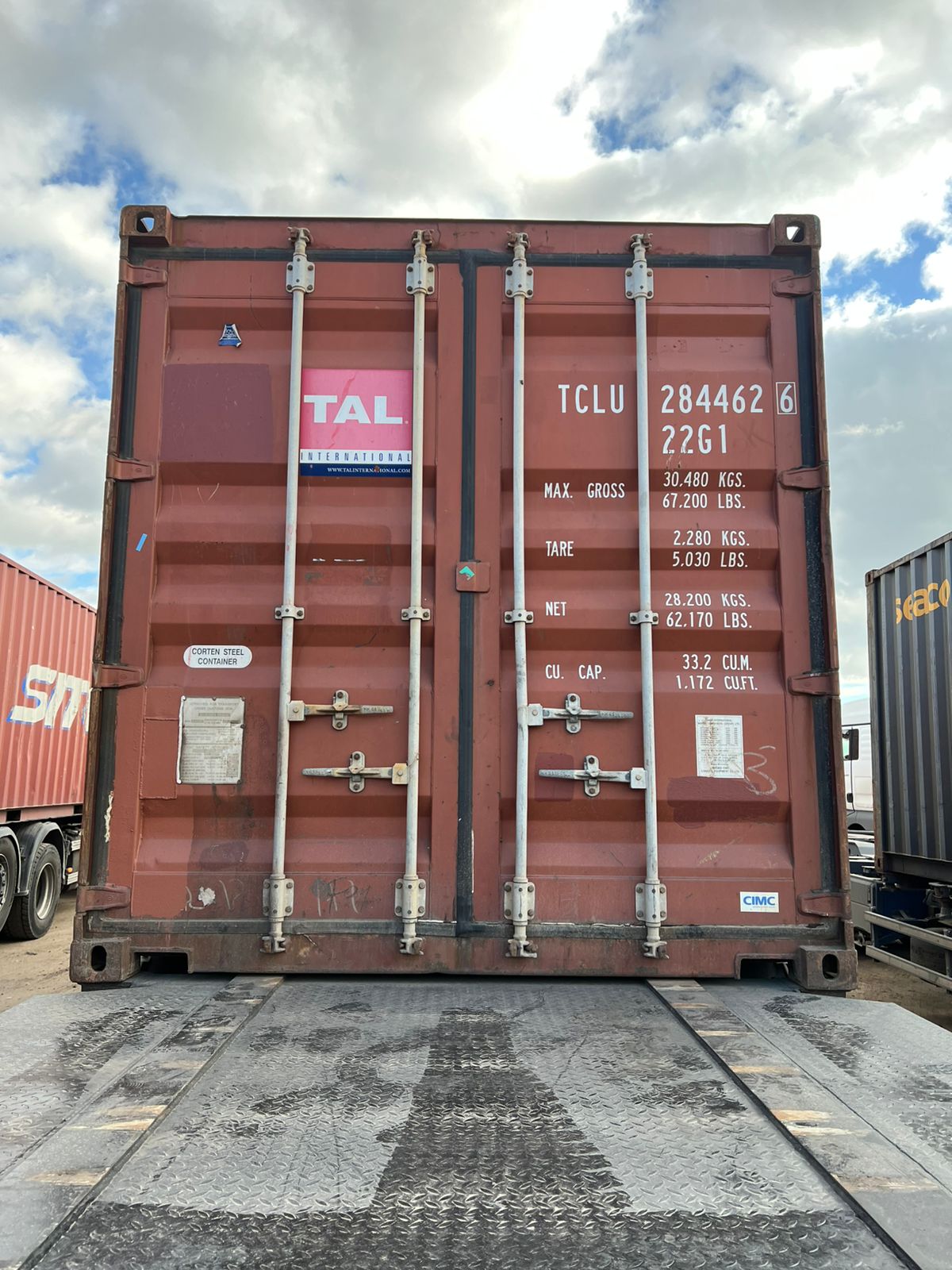 Морской контейнер TCLU2844626