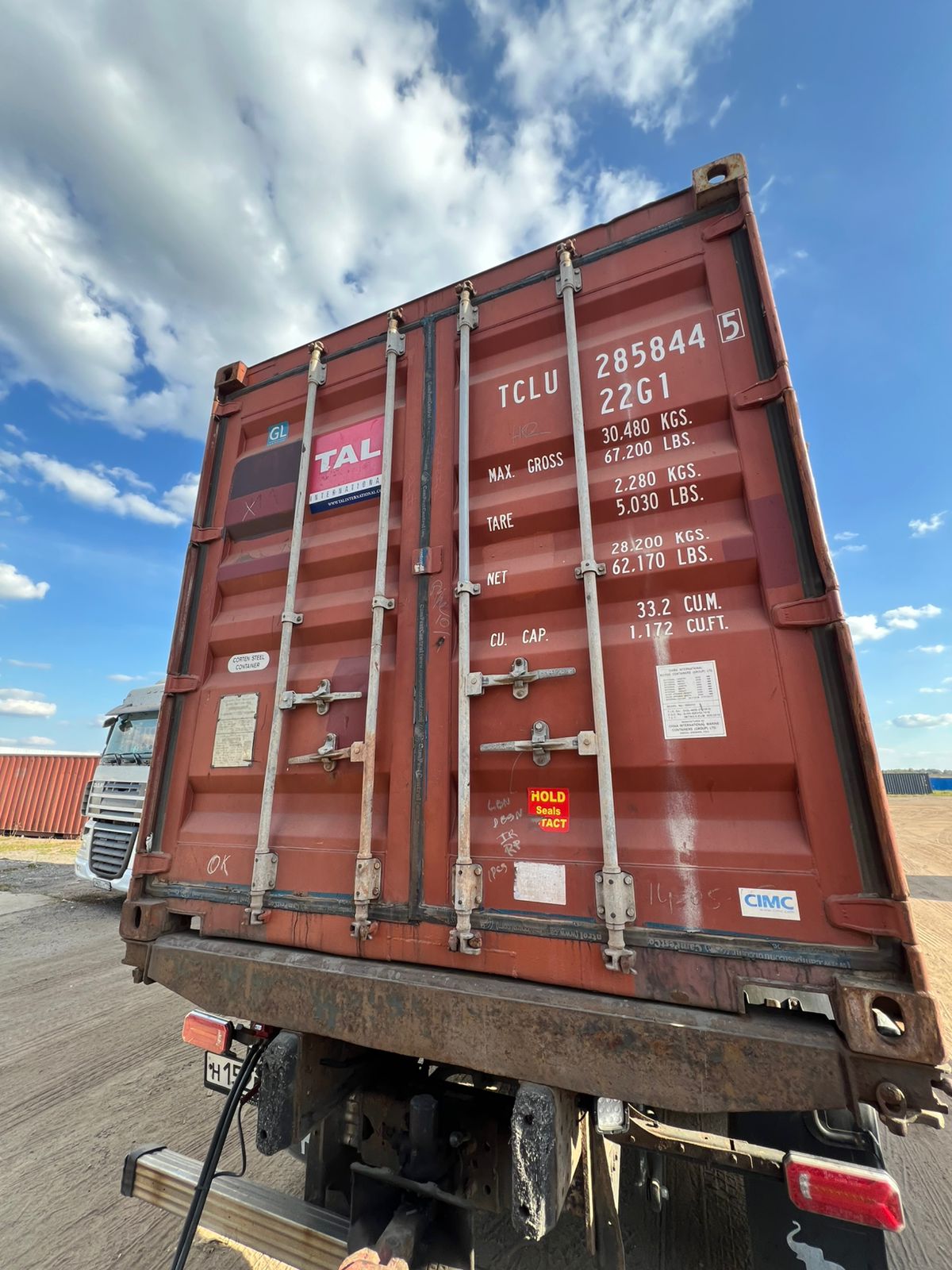 Морской контейнер TCLU2858445