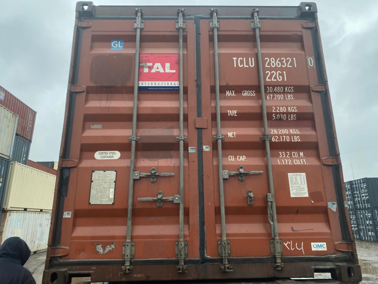 Морской контейнер TCLU2863210