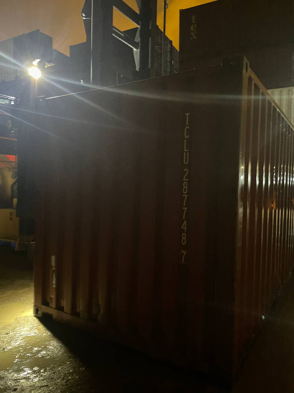 Морской контейнер TCLU2877487