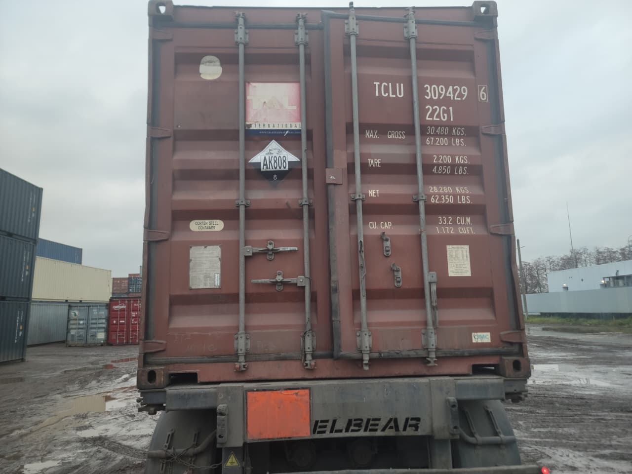 Морской контейнер TCLU3094296