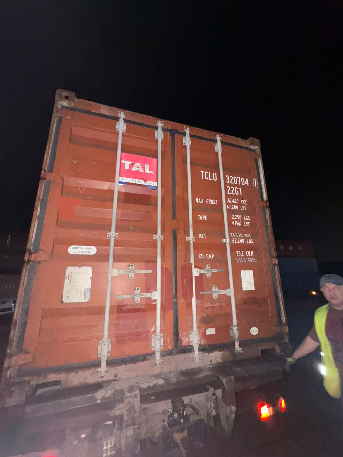 Морской контейнер TCLU3207047