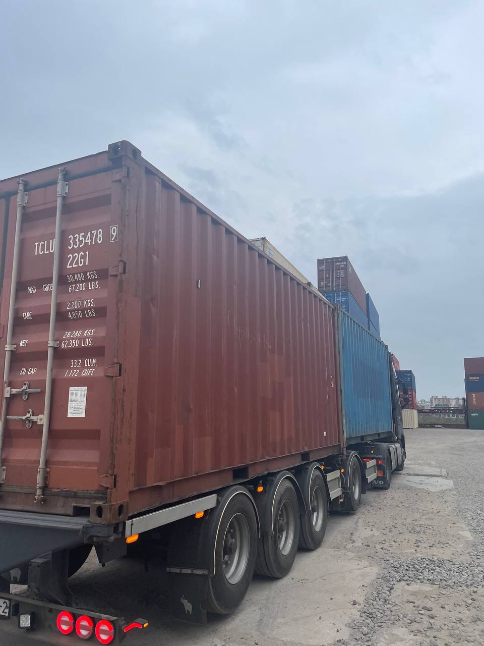 Морской контейнер TCLU3354789