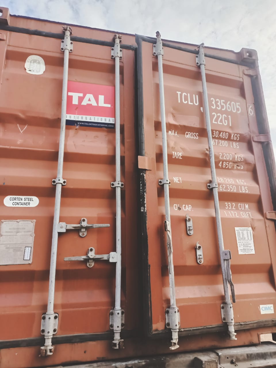 Морской контейнер TCLU3356056